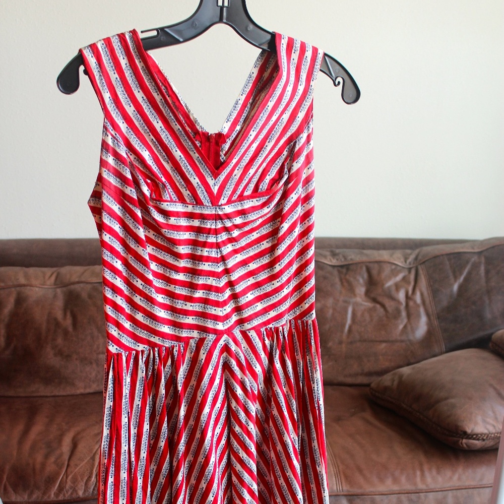Vintage '50s Stripe Dress